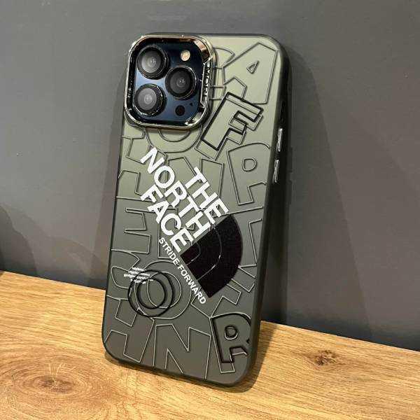 قاب گوشی آیفون مدل هولگرامی North Face