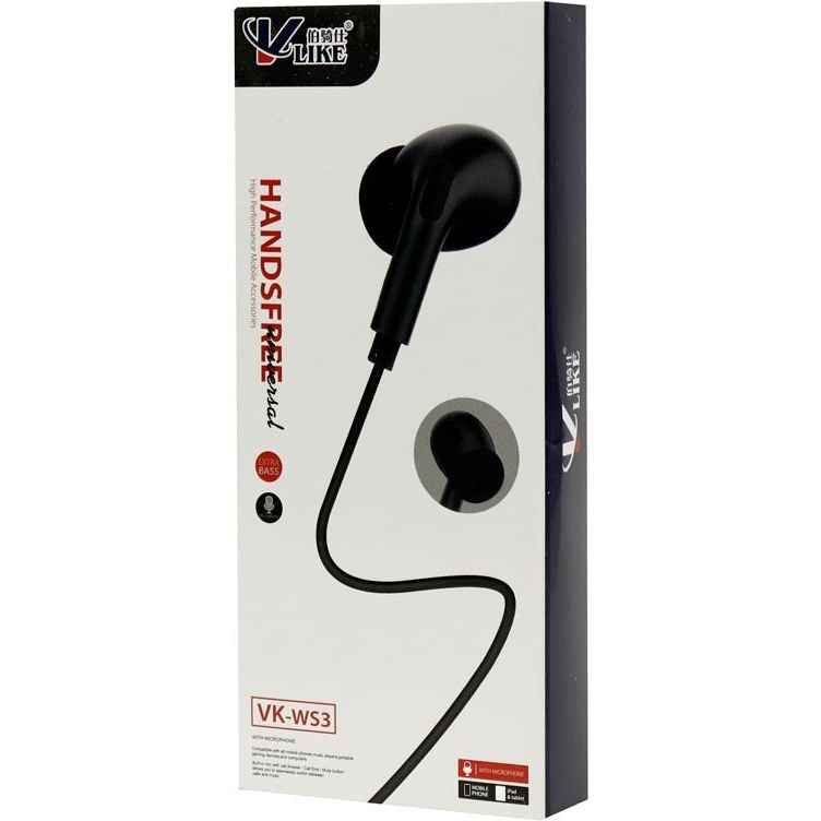 هندزفری سیمی VLike مدل VK-WS3