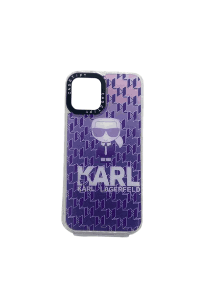 قاب گوشی آیفون هولوگرامی طرح KARL