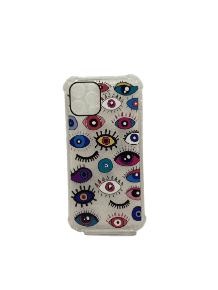 قاب گوشی آیفون ژله ای طرح چشم