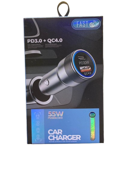 شارژر فندکی 55W مدل WKN-602